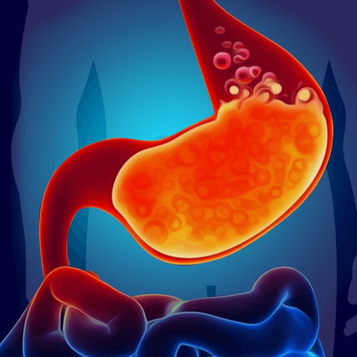 Gas Trouble in Stomach Acidity app icon