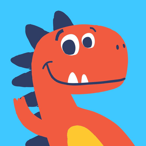 Dino puzzle & games for kids app icon