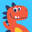 Dino puzzle & games for kids icon