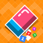 Eraser: Coloring Art Book Game icon