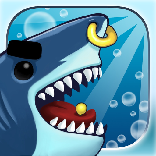 Angry Shark Evolution Clicker app icon