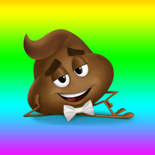 Animated Poop Stickers app icon