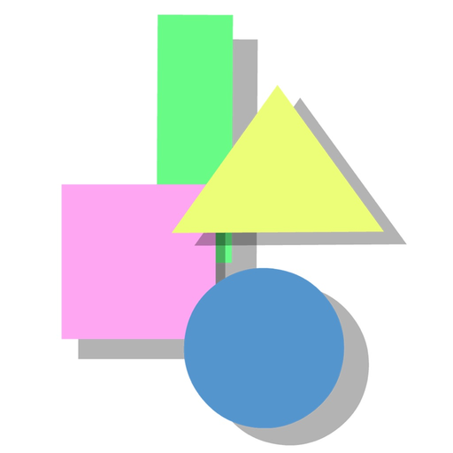 Lili & Lola. Shapes Game app icon