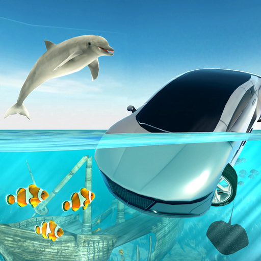 Submarine Car Diving Simulator app icon