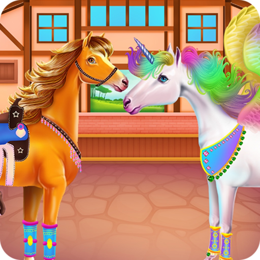 Horse and Unicorn Caring app icon