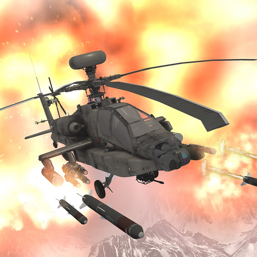 Gunship Robot Helicopter Fight app icon