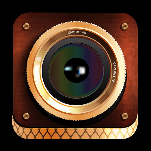 Retro Camera - black & white app icon