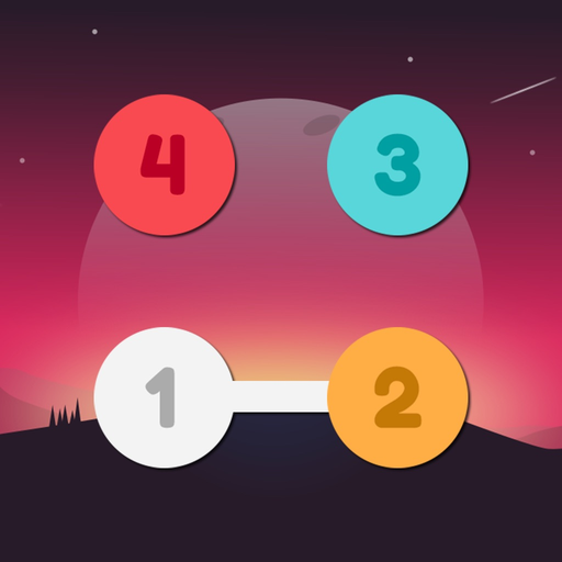 One Line Number - Chain Puzzle app icon