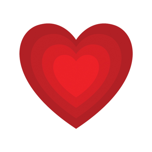 Hearts - Stickers & emoji Love app icon