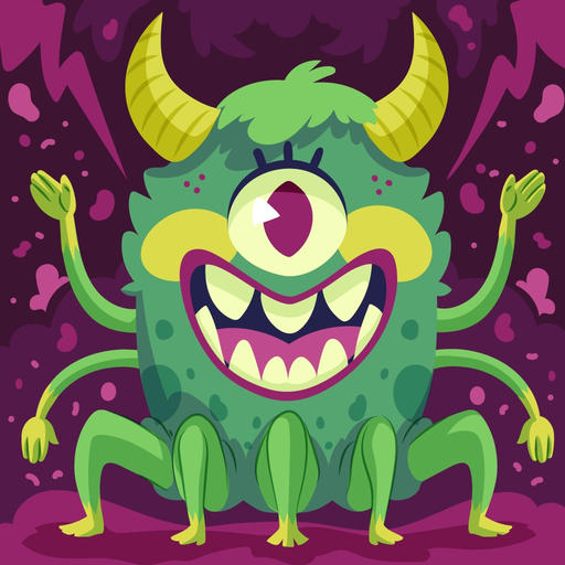 Monster Elevator Stickers app icon