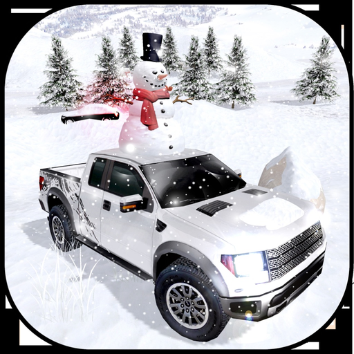 Winter Snow Giant Truck Drive app icon