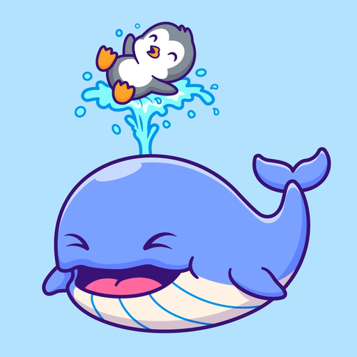 Whale Stickers! app icon