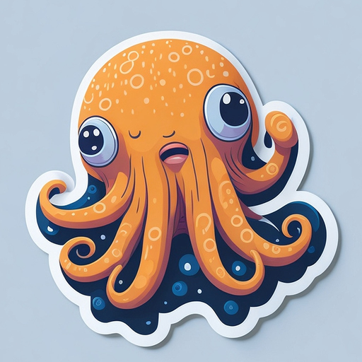 Adorable Octopus Stickers app icon