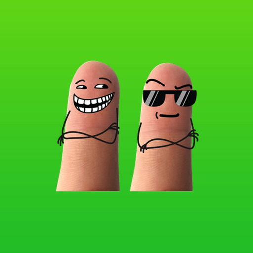 FingMoji Sticker app icon