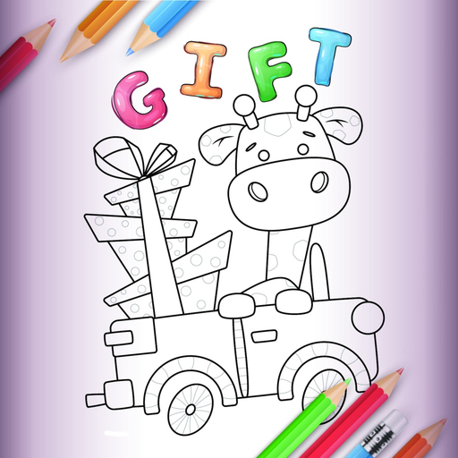 Color & Draw Animals HD app icon