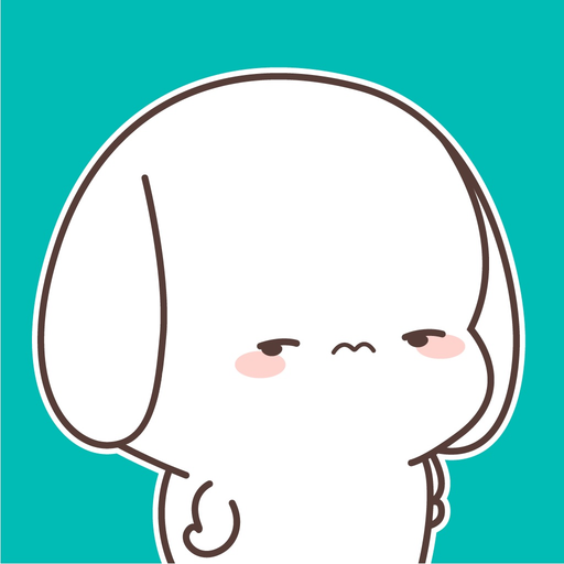 Chubby Dog Animated Stickers app icon