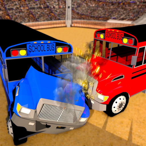 School Bus Derby Crash Racing app icon