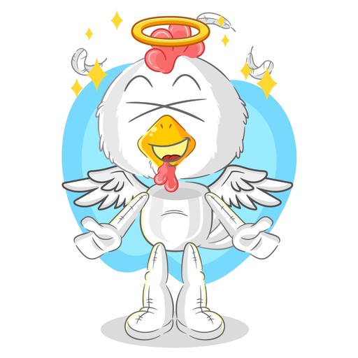 Animated Crazy Chicken app icon