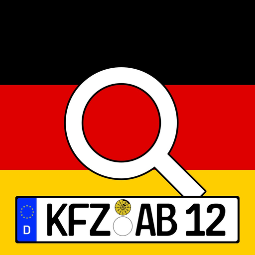 Kennzeichen-Finder mit Karte app icon