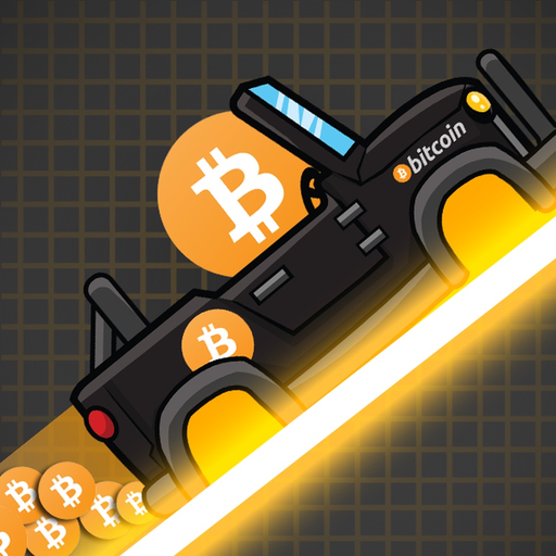 Crypto Rider - Bitcoin Racing app icon