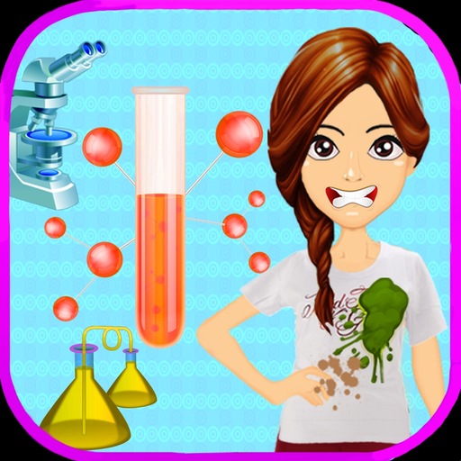 Nerdy Girl - Science Lab Geek app icon