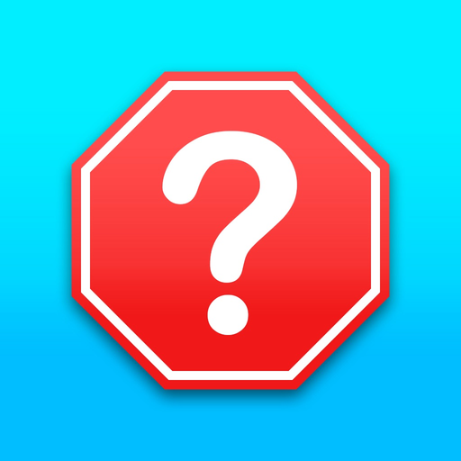 What is the traffic sign? app icon