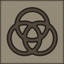 Balls on rings icon