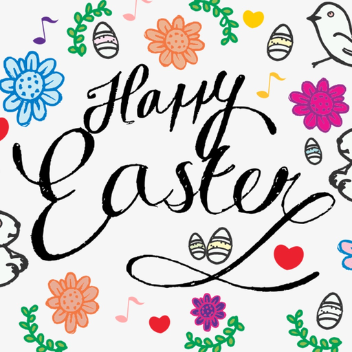 Easter. The stickers app icon
