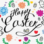 Easter. The stickers icon