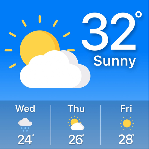 Weather forecast & NOAA Radar app icon