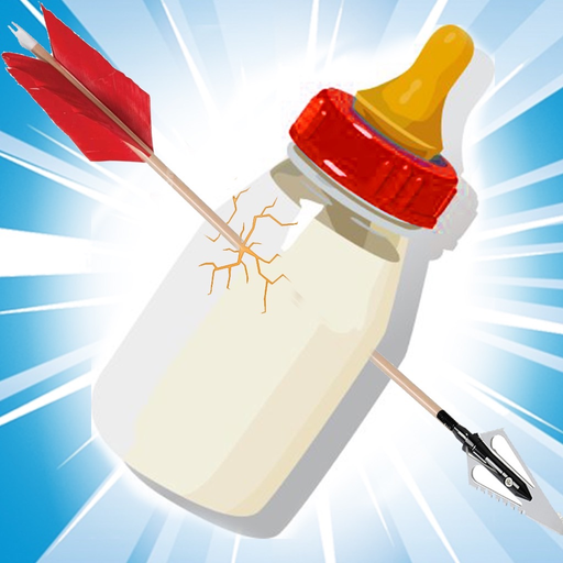 Bottle Shoot Archery Games app icon