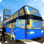 Modern Bus Coach Driving icon