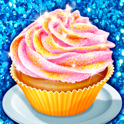 Glitter Cupcake Desserts app icon