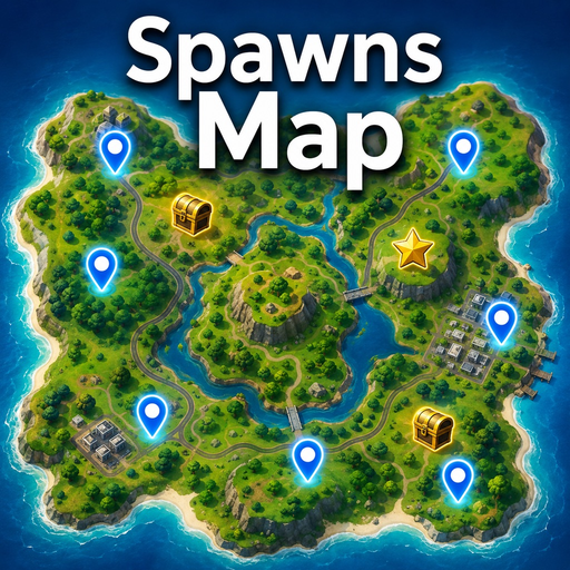 Spawns Map For Fortnite app icon
