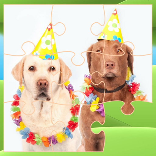 Puzzle Pets Dogs Cats Game app icon