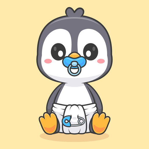 Penguin Stickers Animated app icon