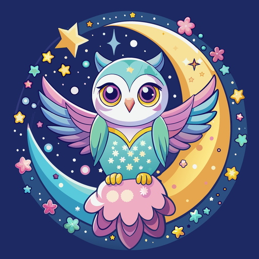 Cute Owl Stickers! app icon