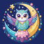 Cute Owl Stickers! icon