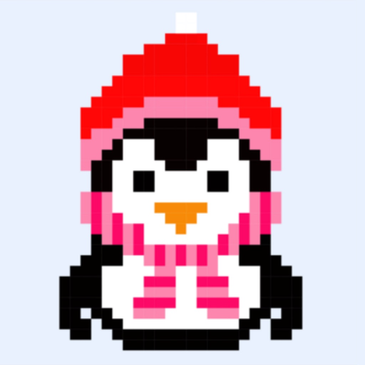 Pixel Land: color by number app icon