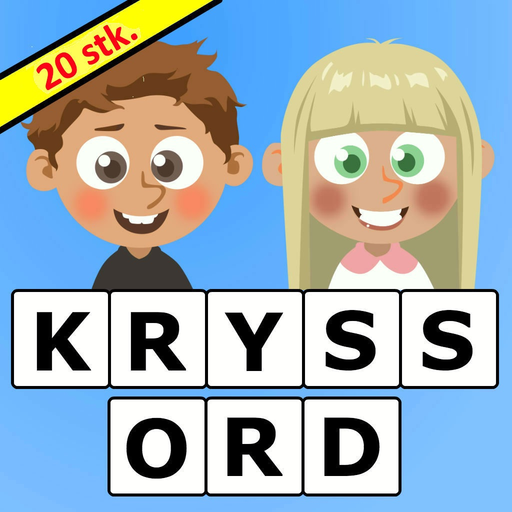 Barnekryssord 20 stk app icon