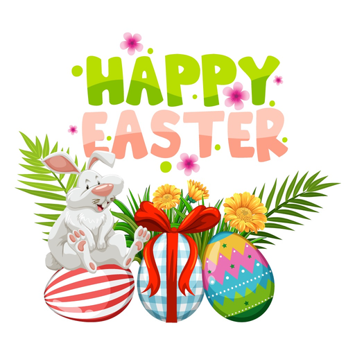 Spring Easter Stickers app icon