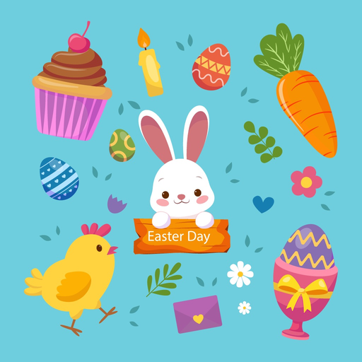 Easter Holiday Stickers! app icon