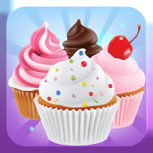 Cupcake Maker : decorate cakes app icon
