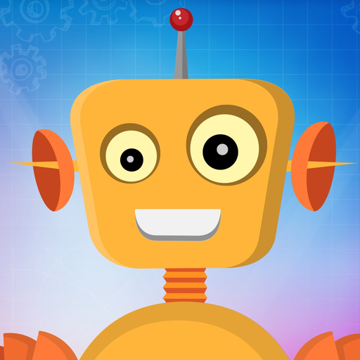 Robot games for preschool kids app icon