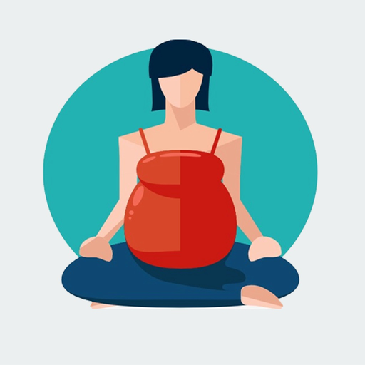 Women Pregnancy Stickers app icon