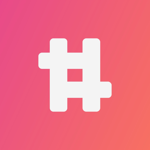 HASH - #hashtag community app icon