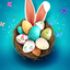 Mega Easter Stickers icon