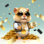 Money Clicker: hamster games icon