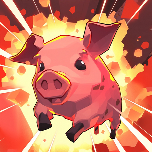 Crazy Pig Simulator app icon