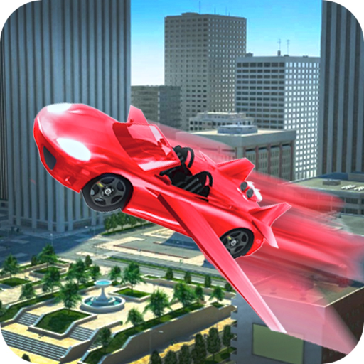 Flying Sports Car Driver app icon
